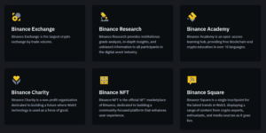 BInance key features