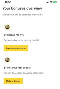 Binance Referral bonus