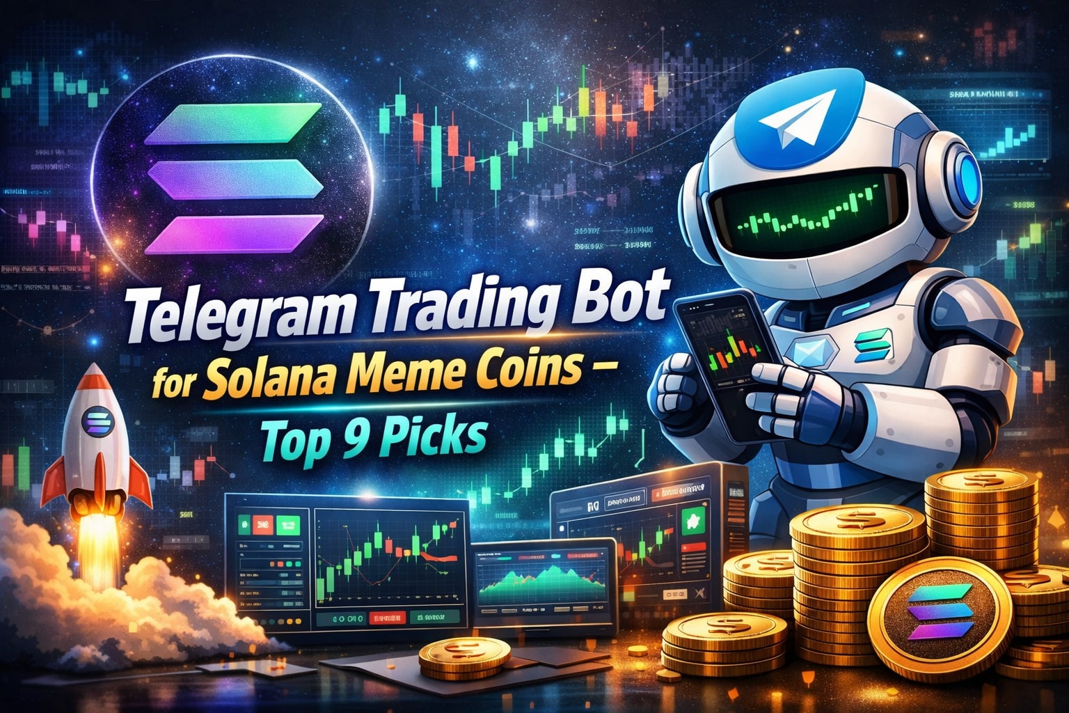 Telegram Trading Bot for Solana Meme Coins – Top 9 Picks